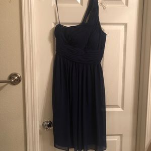 Navy blue Donna Morgan midi dress